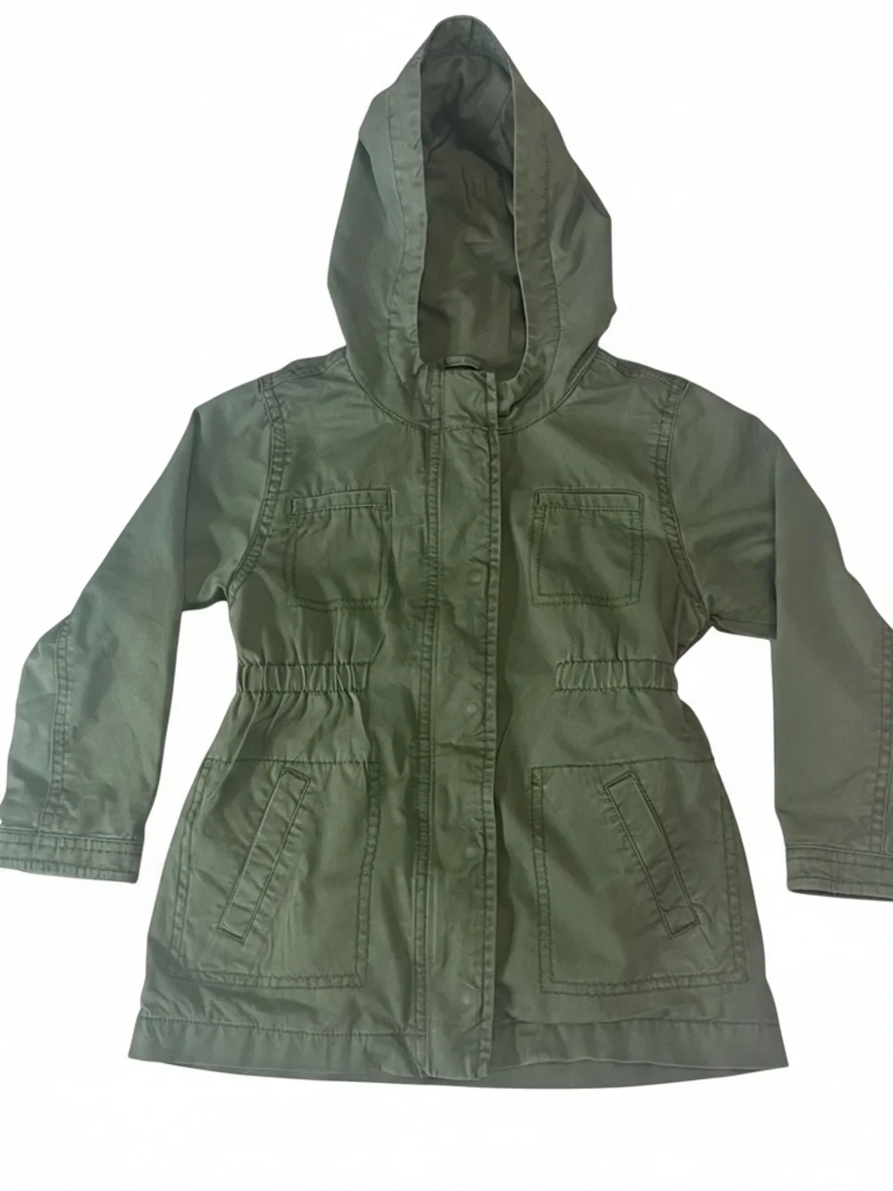 Old Navy Hooded Kids Anorak Jacket - Olive